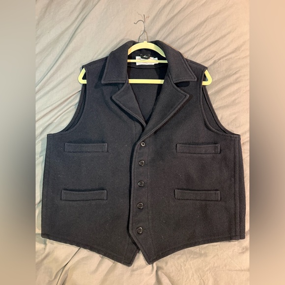 Filson Other - Vintage Filson Mackinaw Wool Western Vest (xl, dark blue)